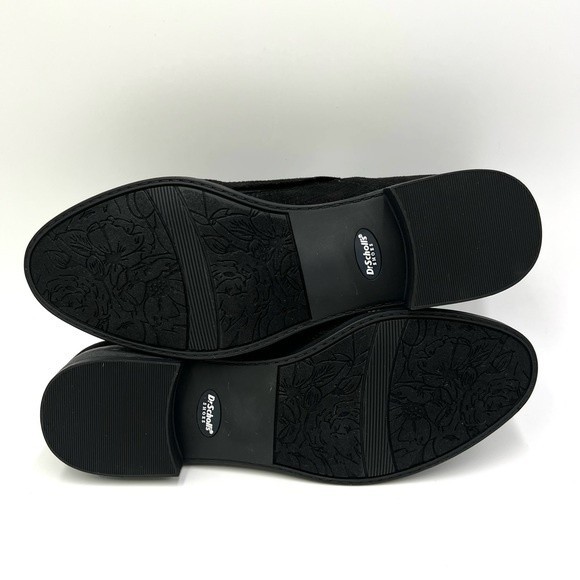 Dr. Scholl's Women's Ruler Black Microsuede Chevron Boots Booties Shooties 6 - Picture 10 of 14